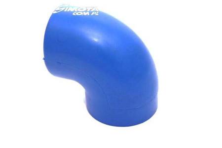 Elbow 90 deg 70mm blue