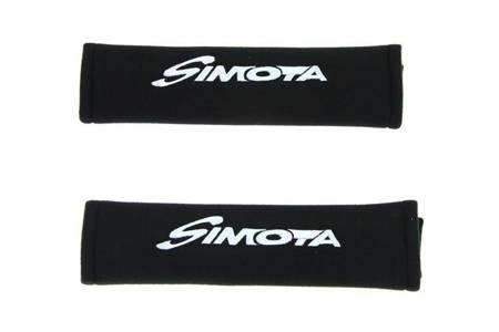 Seat belt shoulder pads Simota Black