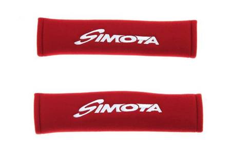 Seat belt shoulder pads Simota Red