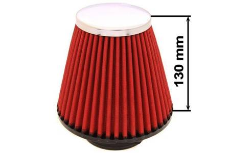 Simota Air Filter H:130mm DIA:60-77mm JAU-X02108-05 Red