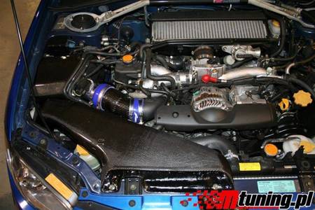 Simota Air Intake Carbon Fiber Aero Form Subaru Impreza WRX STI 2.0T 2.5T CF615-7