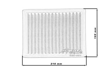 Simota Panel Filter OMI001 216x165mm