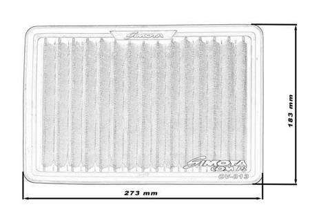 Simota Panel Filter OV013 273x183mm