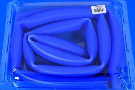 Universal silicone hose 28x34x212 cm BLUE