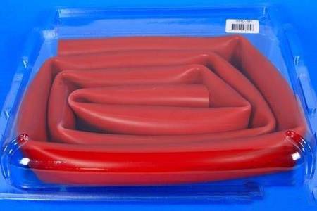 Universal silicone hose 28x34x212 cm RED