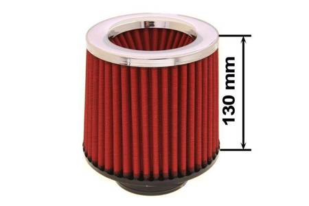 Filtr stożkowy Simota H:130mm OTW:60-77mm JAU-X02103-05 Czerwony