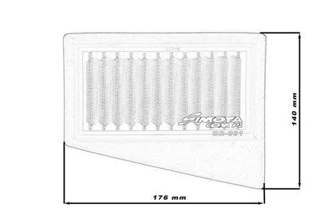 Wkładka Simota OR001 176x140mm